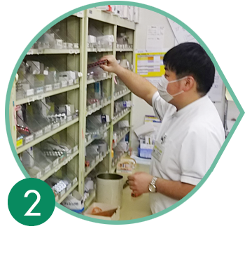 薬剤師による調剤