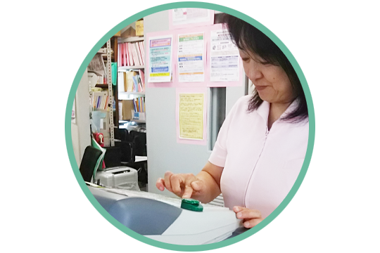 処方箋をFAXで送付
