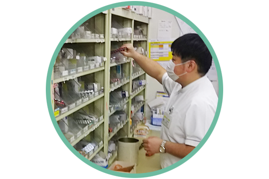 薬剤師による調剤